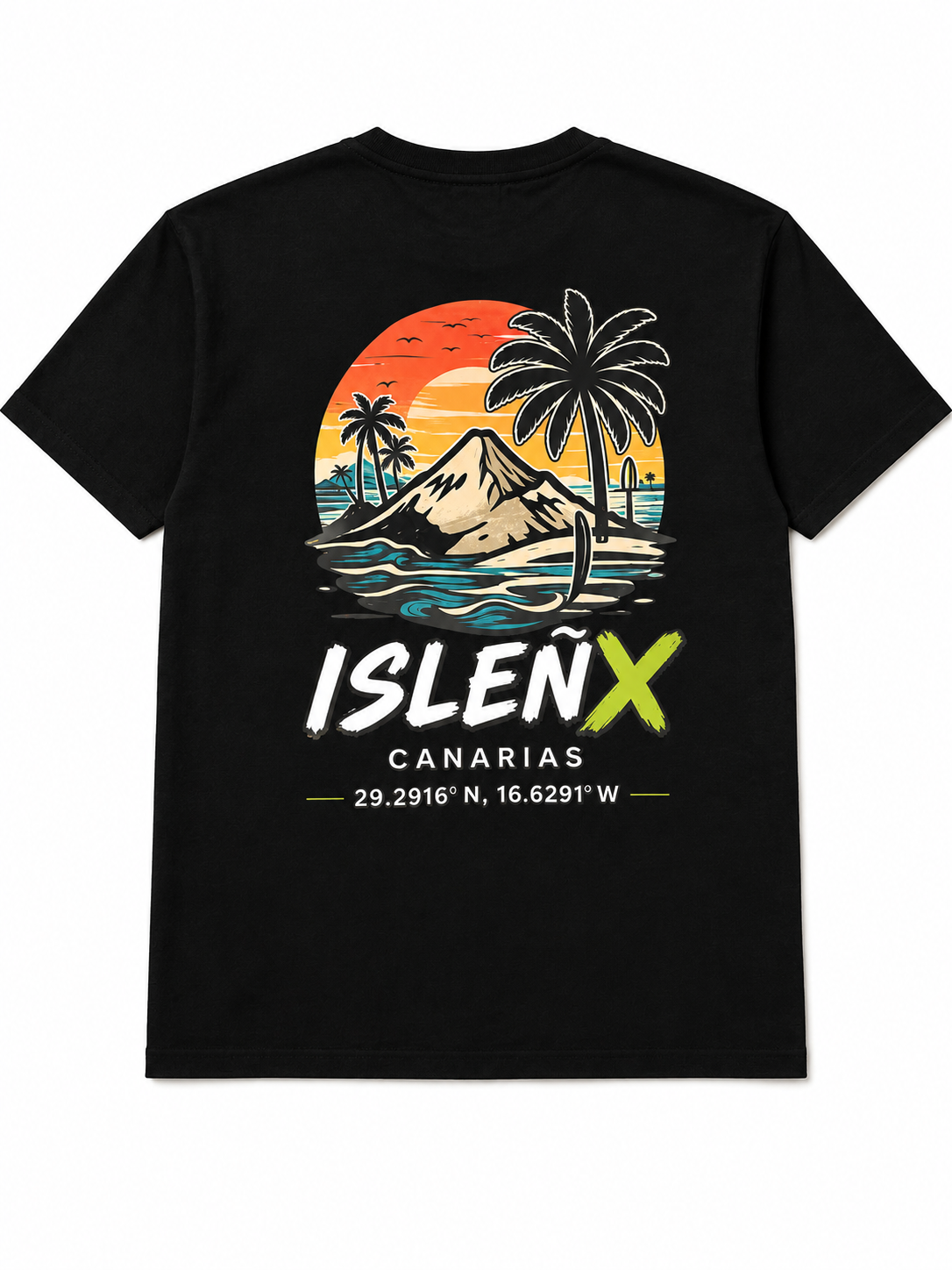 Sunset Edition Black — Camiseta Oversize