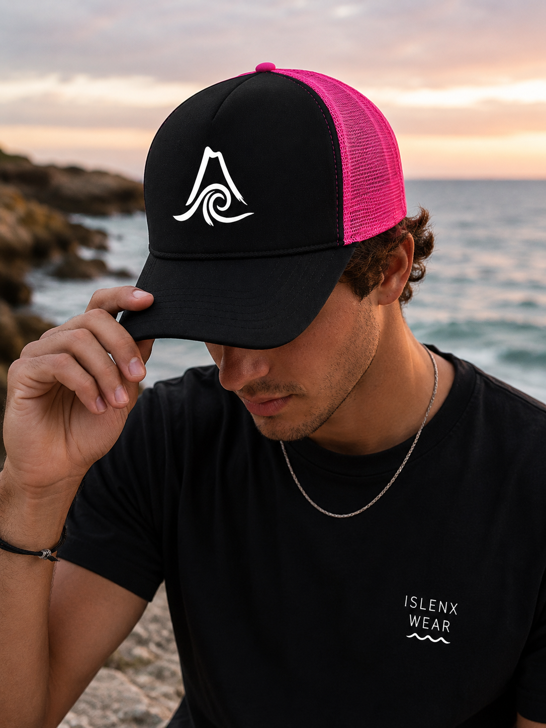 Trucker Pink Wave – IsleñX