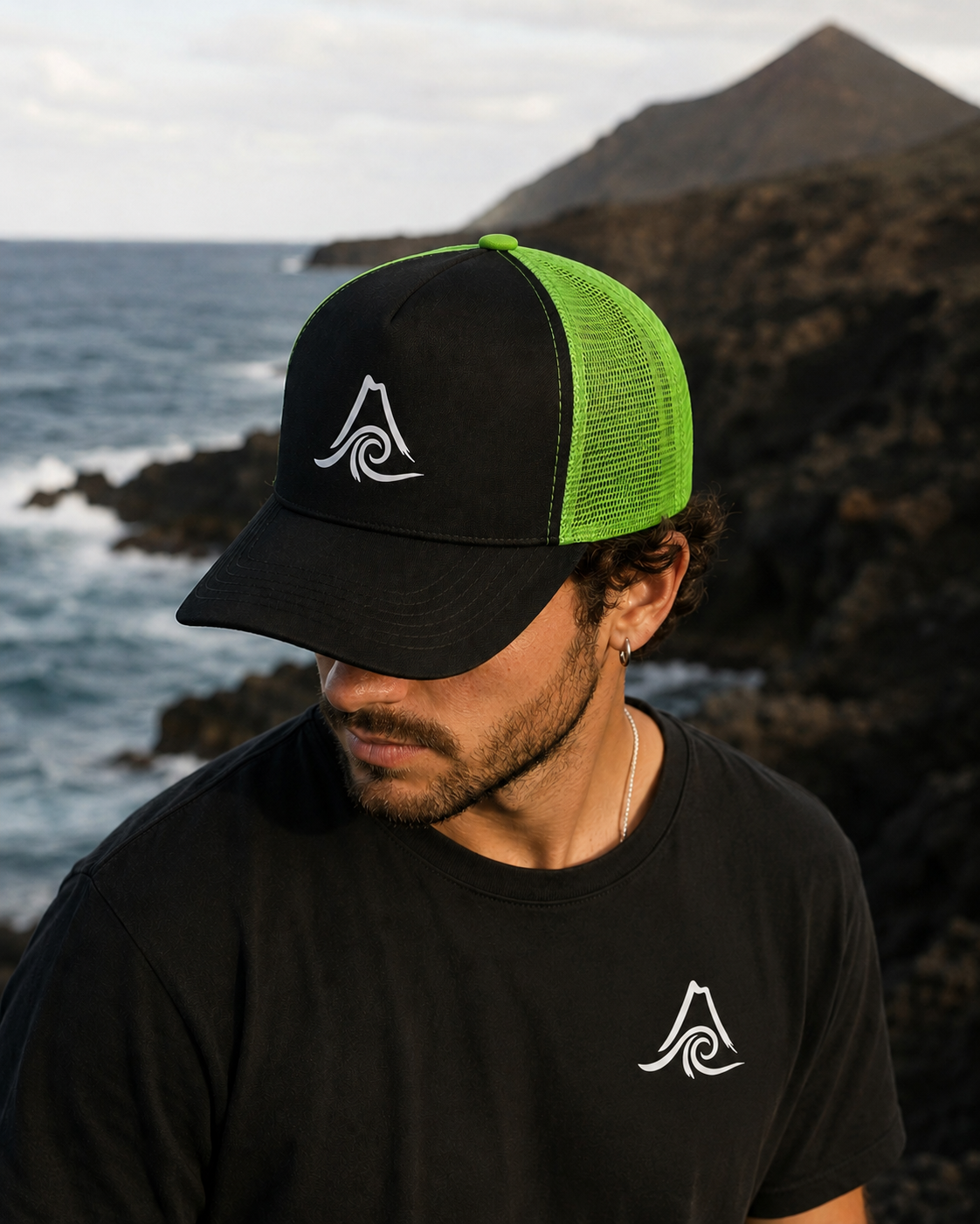 IsleñX Trucker Cap – Volcano Green