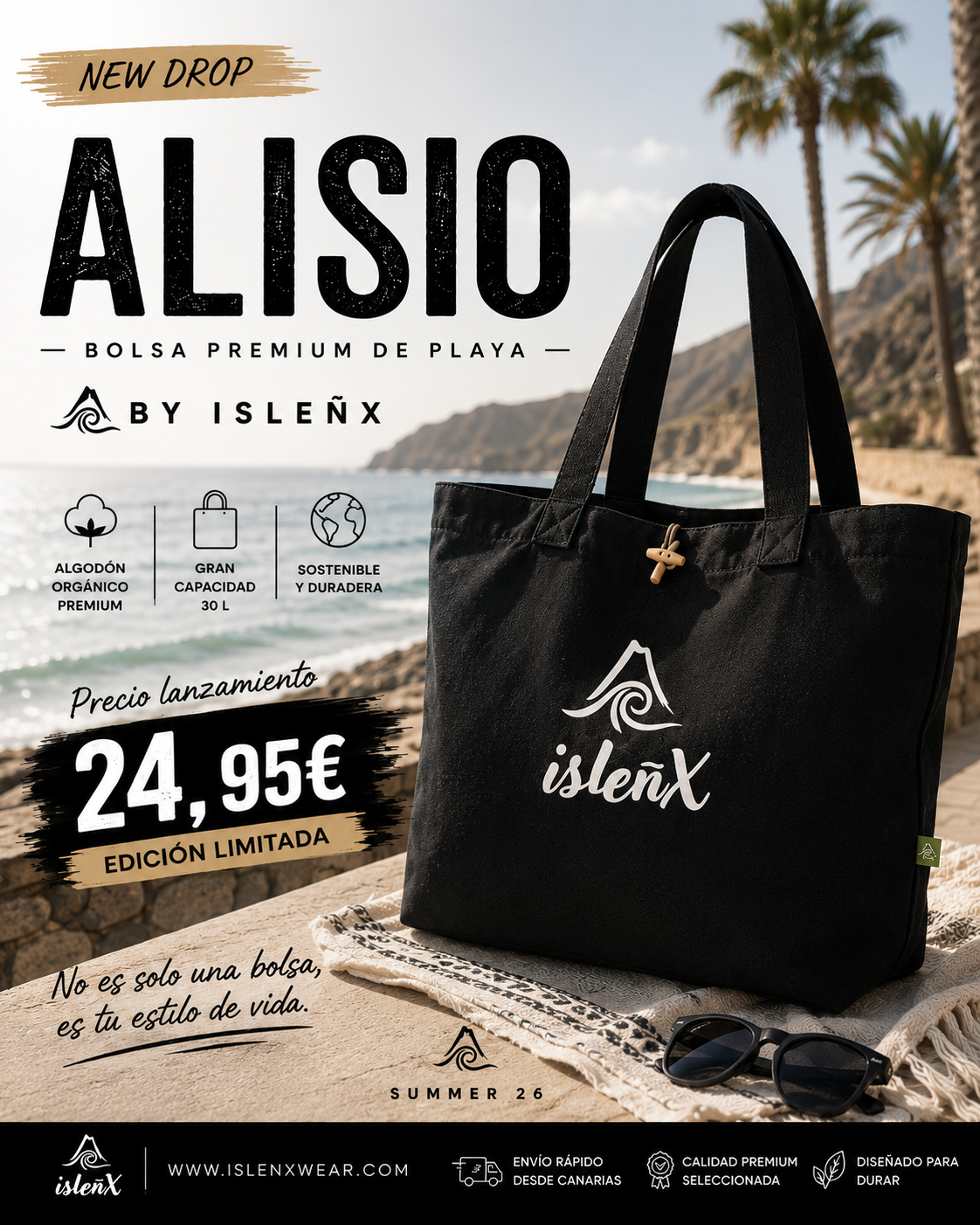 Alisio | Bolsa Premium de Playa